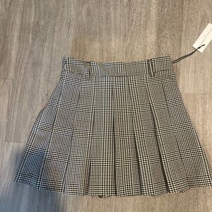 Maison d'Amélie Houndstooth Skirt new XS